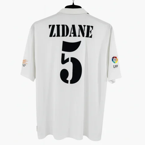 Real Madrid 2001–2002 ZIDANE camisetas de futbol retro