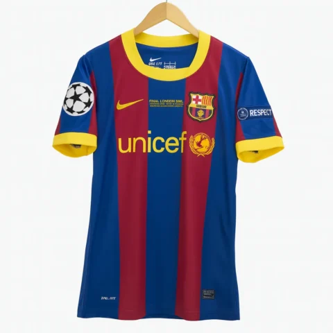 Barcelona 2010–2011 (La era Guardiola y Messi) Camisetas Retro Fútbol